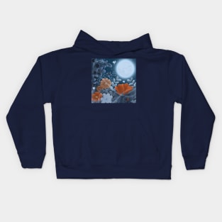 Night garden Kids Hoodie